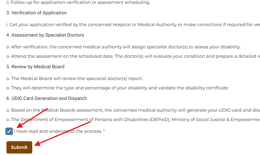 how to apply for udid card